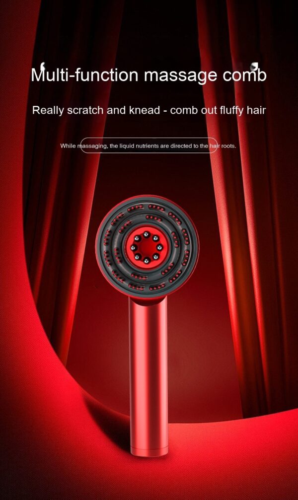 Fluffy Comb Scalp Massager Infrared Hair Care - Image 7