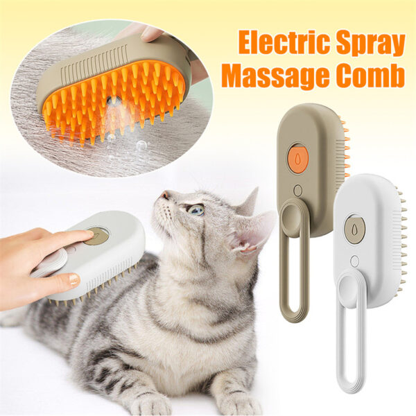 3 In 1  Spray  Pet Grooming Comb