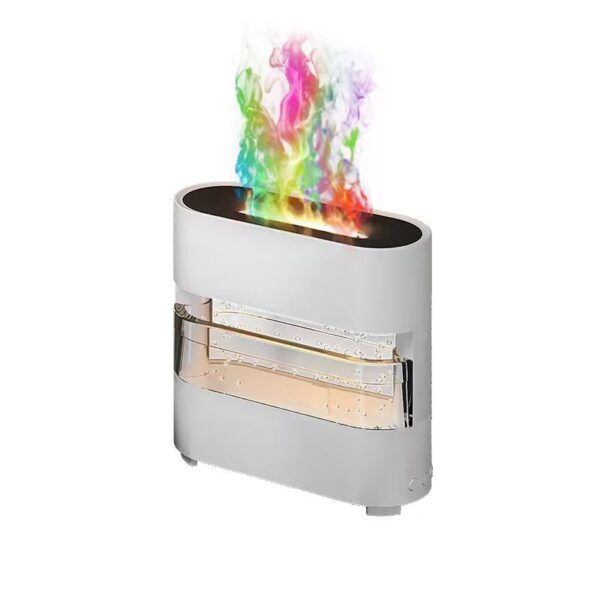 Rain Cloud  Water Drip Fire Flame Humidifier - Image 2