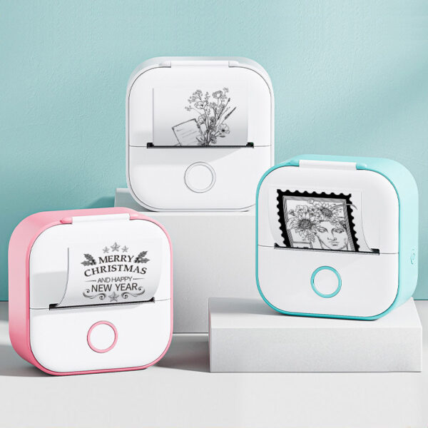 Portable Mini Thermal Label Printer - Image 2