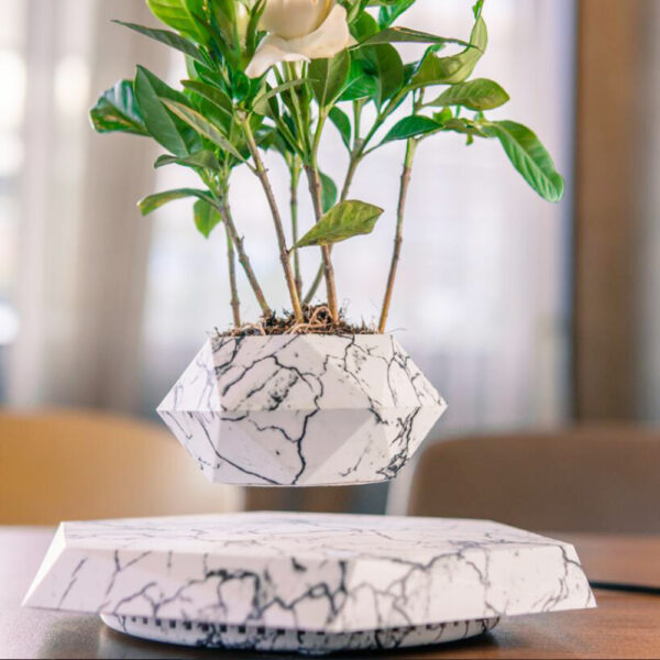 Floating Magnetic Levitating plant pot - Image 9