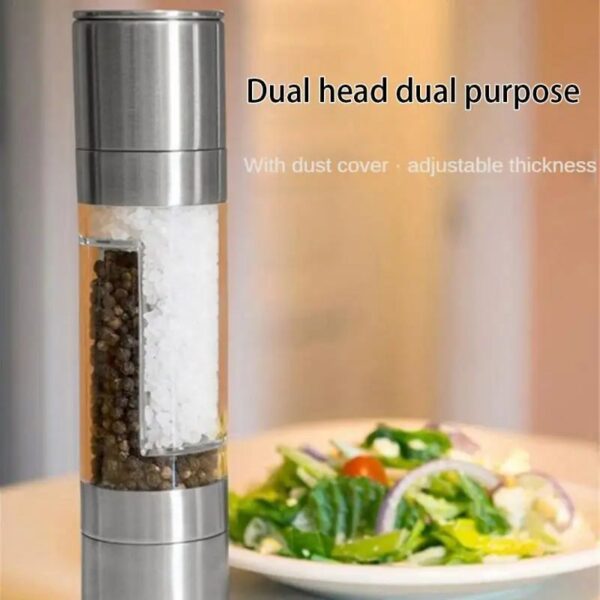 2 In1 Salt Pepper Grinder - Image 6