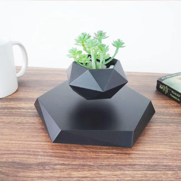 Floating Magnetic Levitating plant pot