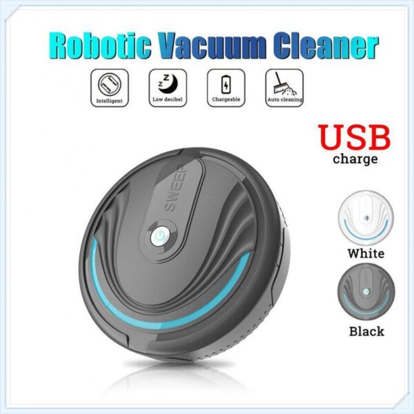 Robot Vacuum Cleaner – Strong Suction & Remote Control