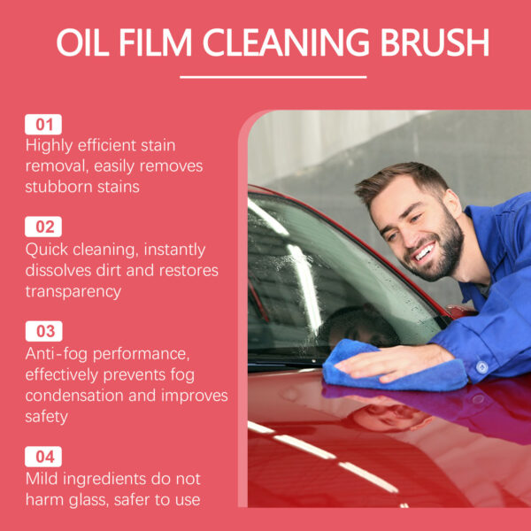 Car Window Cleaning Kit – Rainproof Glass Brush & Detergent - Image 5