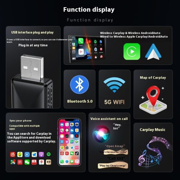 Wireless CarPlay Adapter Box - Image 5
