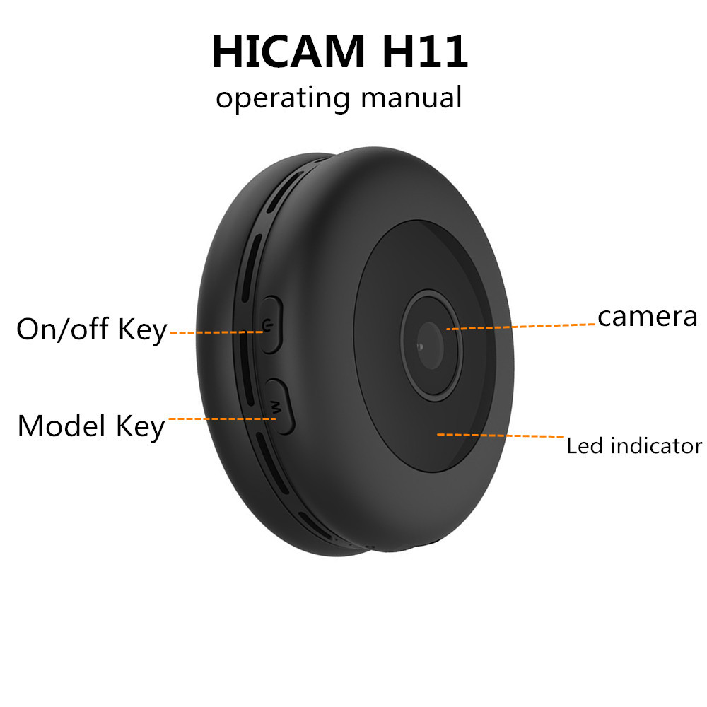 H11 Mini Wi-Fi Camera for Surveillance – 1080P - Image 4