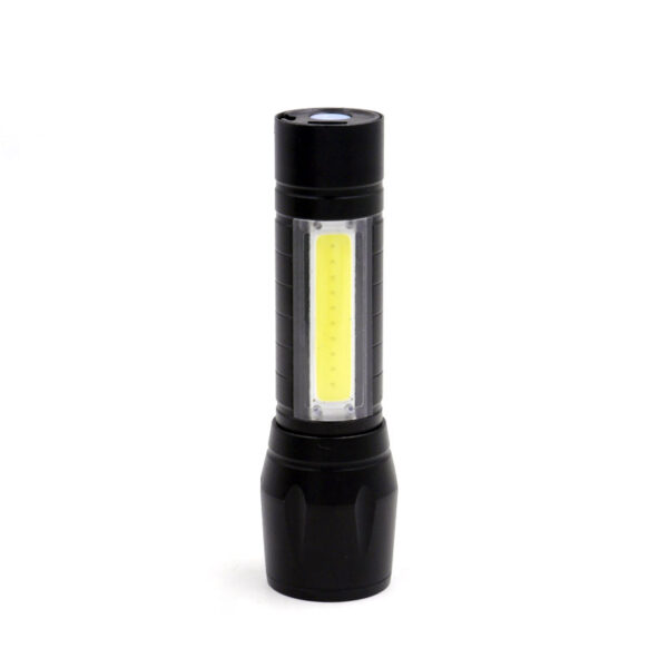 Mini USB Zoom COB Flashlight - Image 6