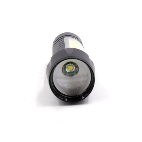 Mini USB Zoom COB Flashlight - Image 4