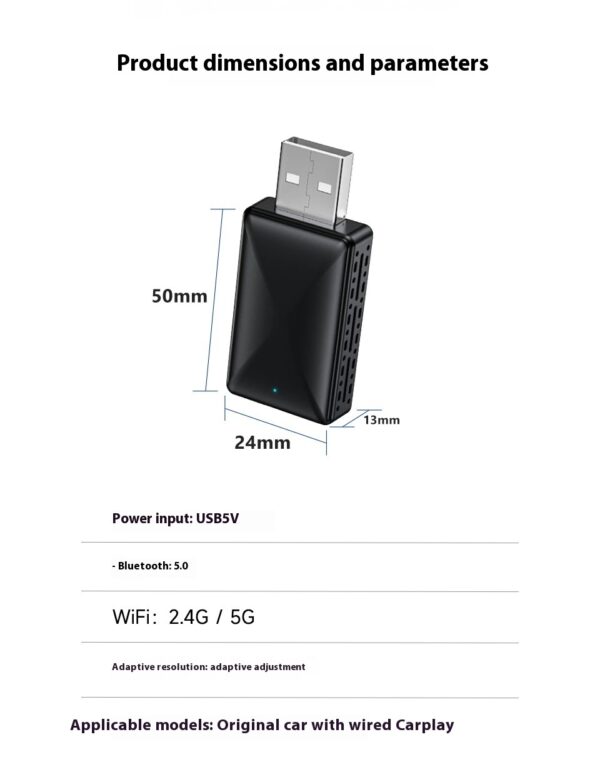 Wireless CarPlay Adapter Box - Image 2