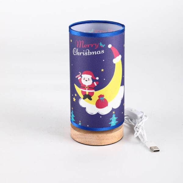 Moon Santa Claus Led Night Light - Image 2