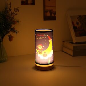 Moon Santa Claus Led Night Light